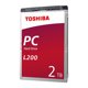 thumbnail image 1 of Disco Duro Interno Toshiba 2TB Laptop L200 Bulk (9.5mm) 2.5, 1 of 2
