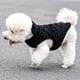 thumbnail image 3 of Ropa para mascotas Color sólido Mantenga el calor Agradable para la piel Chaleco para perros Traje de abrigo para el invierno, 3 of 4
