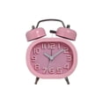 thumbnail image 1 of Reloj despertador Seitruly Electrónica rosa con espejo de cristal, 1 of 6