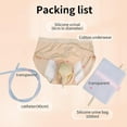 thumbnail image 3 of JIIT Women's Incontinence Underwear Reusable Pure Cotton Breathable 1000mL (XL), 3 of 8