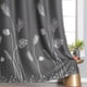 thumbnail image 3 of Cortinas térmicas Estelar Textiler con estampado de palmeras plateadas 107 x 183 cm, 3 of 9