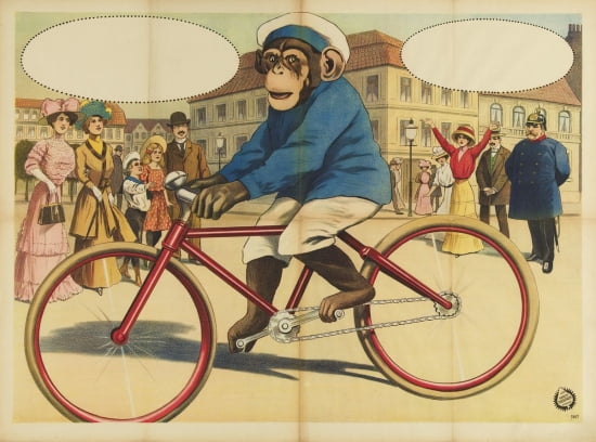 Victorian Monkey On