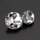 thumbnail image 3 of Botones de cristal de diamantes de imitación Botones de mechones transparentes Botones de tapicería con botones de bucle de metal para coser sofá Cama Cabecero Diy Manualidades Decoración (25 mm. Afortunado Sencillez, 3 of 5