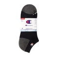 thumbnail image 2 of Champion Women’s Cotton Flex No Show Cushioned Socks, 6 Pack, Sizes 4-10, 2 of 6