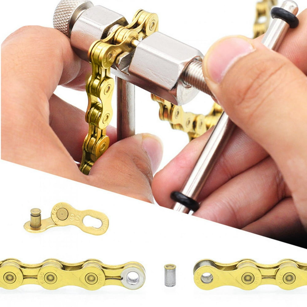 EBTOOLS 8 Pcs Chain Remover Thimble, Universal Bike Chain Remover