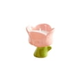 thumbnail image 2 of Soy Scented Candle in Ceramic Jar | Rose Flower Shape for Home Decor & Aromatherapy Gift, 2 of 6
