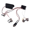 thumbnail image 1 of 2 Band Active EQ Preamp Circuit Wiring Harness for Bass Guitar Pickup Parts, 1 of 5