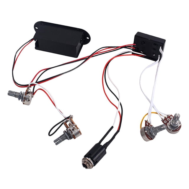 Ecualizador de Pastilla de Guitarra shamjiam Preamplificador