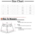 thumbnail image 3 of Summer Saving Wycnly on Sale Shorts for Women Shorts for Women Casual Loose Wide Leg Elastic Waist Half Pants Solid Summer Cotton Linen Plus Size Leisure Ladies Shorts with Pocket, 3 of 7