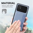 thumbnail image 3 of Case For FOXDOCK Xiaomi Poco C40 Stand Function RFID Blocking Magnetic Card Holder Complete Camera Safety, 3 of 5
