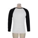 thumbnail image 5 of Blusas y camisas de manga larga con cuello redondo para hombre, informales, lisas, empalmadas, de manga larga, de alta elasticidad, que mantienen el calor, camisetas y pantalones de poliéster para hom, 5 of 8