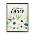 thumbnail image 2 of Stupell Industries Amazing Grace Calligraphy White Flower Blossom Botanicals Framed Wall Art, 24 x 30, Design by Amy Brinkman, 2 of 5