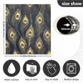 thumbnail image 5 of Yayeee Magnetic Dishwasher Cover for The Front Decoration Home Kitchen Machine Sticker Protector, Peacock Feathers Pattern, 5 of 6