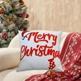 thumbnail image 2 of FastXmas Christmas Pillow Covers 18x18 Inch Pillow Covers Xmas Decorations Merry Christmas Pillows Winter Holiday Farmhouse Seasonal Throw Case Decor for Sofa Couch, 2 of 6