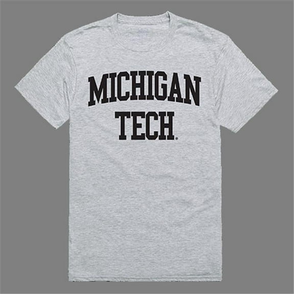W Republic Products Michigan Technology Game Day Tee - Heather Grey - Medium