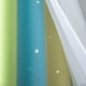 thumbnail image 5 of Cortina,Cortinas de estrellas, cortinas opacas de estrellas para niños, niñas, dormitorio, sala de e TOMSHOO Verde 40 "W x 52 "L, 5 of 7
