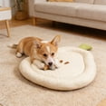 thumbnail image 2 of AuroraX Fruit Pattern Pet Cooling Mat Portable Cat Dog Cooling Bed Hot Weather Non-Slip Washable Lightweight Summer Cooling Mat for Dogs Yellow, 2 of 6