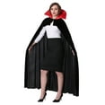 thumbnail image 4 of Adult Red Vampire Cloak Costume, 4 of 4