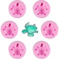 thumbnail image 1 of 6pcs Sea Turtle Resin Mold Small, 3d Animal Silicone Molds For Resin Casting, Tortoise Making Mold For Diy Resin And Plaster Casting,cake,chocolate,so, 1 of 5