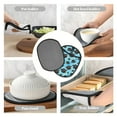 thumbnail image 7 of Pofeuu Graduation Hats1 Print Silicone Pot Mat Mitten With Hanging Loop Heat Resistant Oven Mitts Non-Slip Bbq Baking Smoking Potholders, 7 of 7