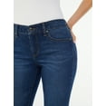 thumbnail image 4 of Sofia Jeans by Sofia Vergara Women's Sofia Mid Rise Ankle Raw Hem Jeans, Sizes 0-20, 4 of 6