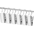 thumbnail image 4 of Unique Bargains Curtain Clip Hook Set Clips for Photo Home Decoration 1.02'*0.47' 20 Pack Silver, 4 of 5
