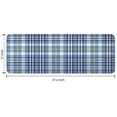 thumbnail image 7 of Blue White and Yellow Checkered Pattern Kitchen Rug Mat,Kitchen Runner Rugs Non Skid Washable,Decorative Kitchen Floor Mats for Kitchen,Sink,Laundry,17"x47.2", 7 of 7
