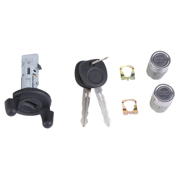 Ignition Switch & Front Door Lock Cylinders with Keys Metal Fits for Chevrolet Silverado 1500 1999-2000 Replace 704600 702912