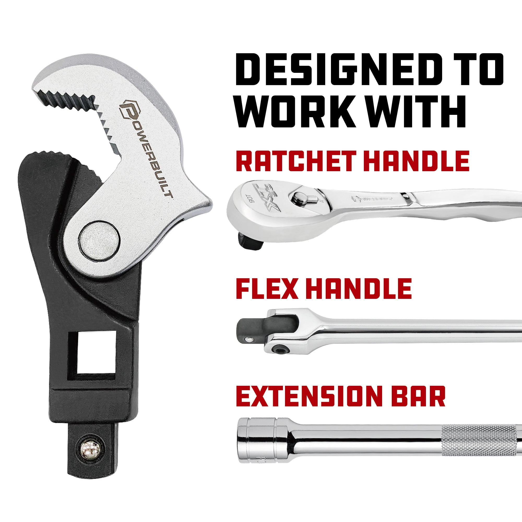 Powerbuilt 2 Piece Spring Crowfoot Wrench Set - 240274