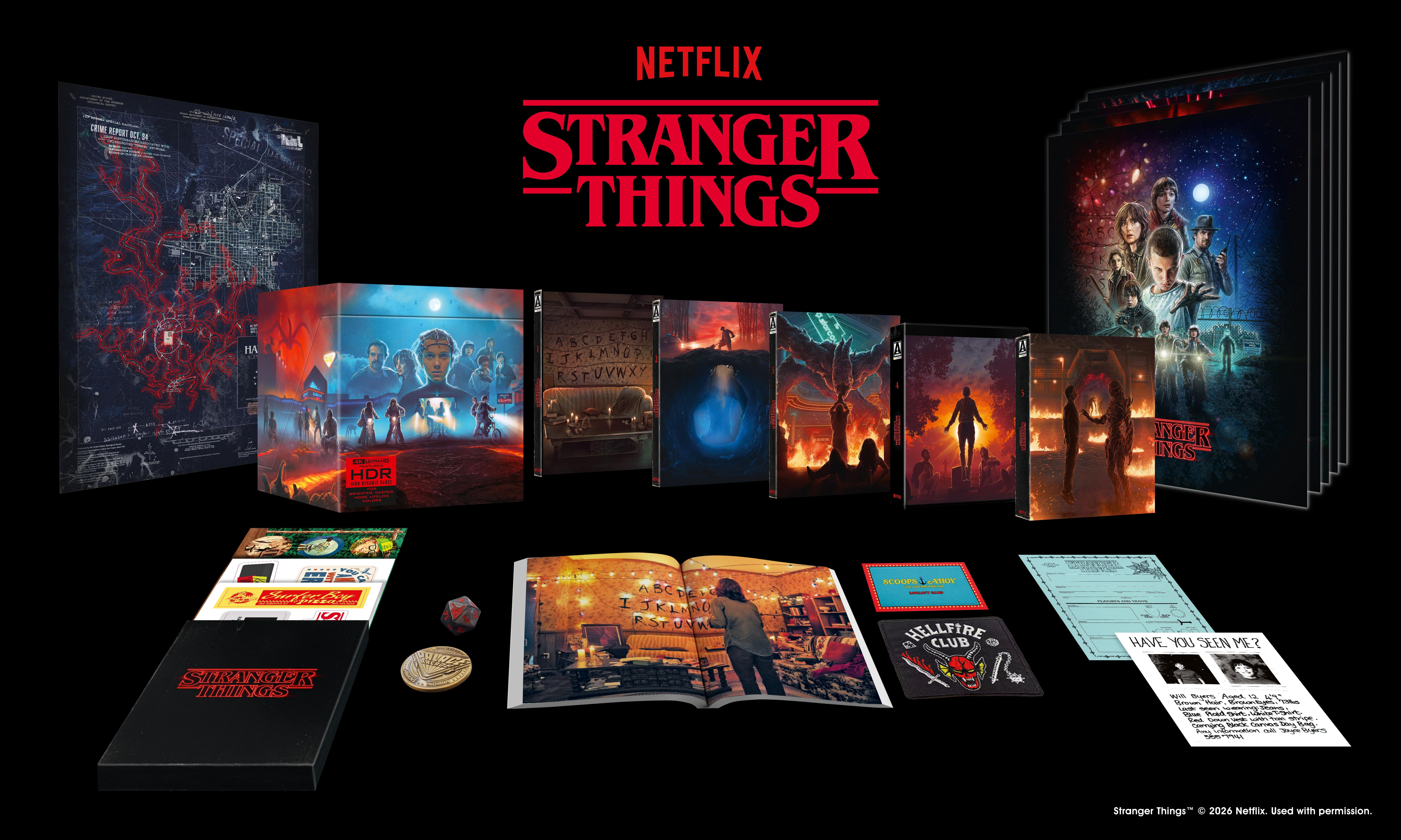 Stranger Things: The Complete Series (Deluxe Edition) (4K Ultra HD), Horror, MVD