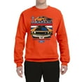 thumbnail image 2 of Wild Bobby, Mustang Powered by Ford Performance Cars and Trucks Unisex Crewneck Graphic Sweatshirt, Orange, 3X-Large, 2 of 6