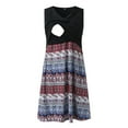 thumbnail image 4 of TAIAOJING Women's Summer Maternity Nursing Breastfeeding Dress Casual Sleeveless Floral Print V Neck Nursed Tanks For Dresses, 4 of 6
