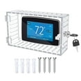 thumbnail image 5 of Opvise Thermostat Cover with Key Lock Transparent Simple Installation Universal Thermostat Lock Box Thermostat Guard Clear, 5 of 8