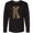 AB-Black, variant on Leopard Print Letter K Long Sleeve T-Shirt