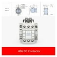 thumbnail image 2 of Magnetic DC 48V 24V Contactor 32A 40A 3P Modular Contactor 2NO2NC Switch Silver Contact ,Replace Most, 2 of 5