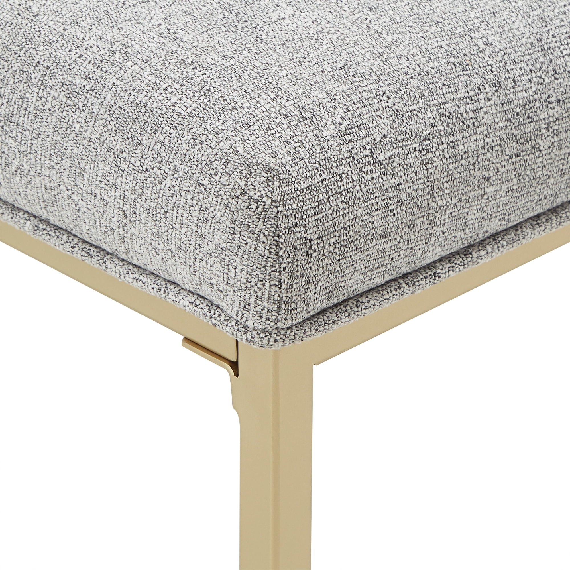 Weston Home Klimt Counter Height Stool, Set of 2, Light Gray