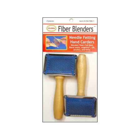 Colonial Ndl Needle Felting Hand Carders 2pc
