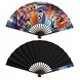thumbnail image 5 of Turbo Abanico Plegable Chino, Abanico de Mano de Poliéster Plegable, Abanicos para Baile Fiesta Hogar, Adecuado para Hogar, Oficina, Fiesta, 5 of 6