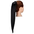 thumbnail image 2 of LELINTA Straight Ponytail Extension 20"/28" Clip in on Wrap Around Drawstring Ponytail Hair Extension Long Synthetic Hair Pieces for Women - 140-160G # Bleach Blonde(11colors), 2 of 8