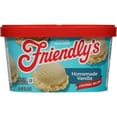 Friendly's Rich and Creamy Homemade Vanilla Ice Cream Tub 1.5 Quart
