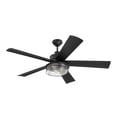 thumbnail image 2 of GAR56FB5 Craftmade Lighting Garrick - 56 Inch Ceiling Fan with Light Kit, 2 of 5