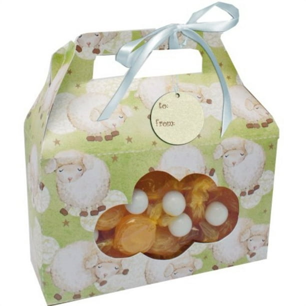 Creative Converting Baby Shower Ba Ba Baby 2 Count Cookie/Candy Treat  Carrying Box with Window - Walmart.com