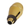 thumbnail image 3 of ABS Trumpet Straight Mute For Musical Instrument Trumpets Practice 4 Colors - Golden, as described, 3 of 6