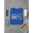 thumbnail image 3 of Saturn Vibes - Cosmic Planet Emoji Design Men's T-shirt, 3 of 4