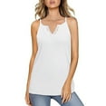 thumbnail image 2 of Ashirexll Débardeurs pour Femmes Décontractés Amples Couleur Unie Col Rond Sans Manches Confortables Blouses d'Été, 2 of 7