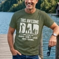 thumbnail image 3 of Jollimate Custom Name T-Shirt, This Awesome Dad Shirt, Funny Dad Tee, Gift For Dad, New Dad Gift, 3 of 6