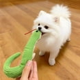 thumbnail image 4 of Interactive Plush Snake Toy with Catnips and Crinkle Sound for Dogs and Cats, 36cm Long, 4 of 16