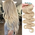 thumbnail image 2 of SEGO Ombre Tape In Human Hair Extensions Deep Wave 100% Remy Human Hair Soft Straight Hair Skin Weft Seamless, 2 of 8