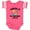 Football Pink and White, variant on Bahamas Vacation Souvenir Gift Boys or Girls Baby Bodysuit