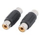 thumbnail image 1 of RCA AV hembra adaptador de conector Cables de altavoz (2 unidades), 1 of 1